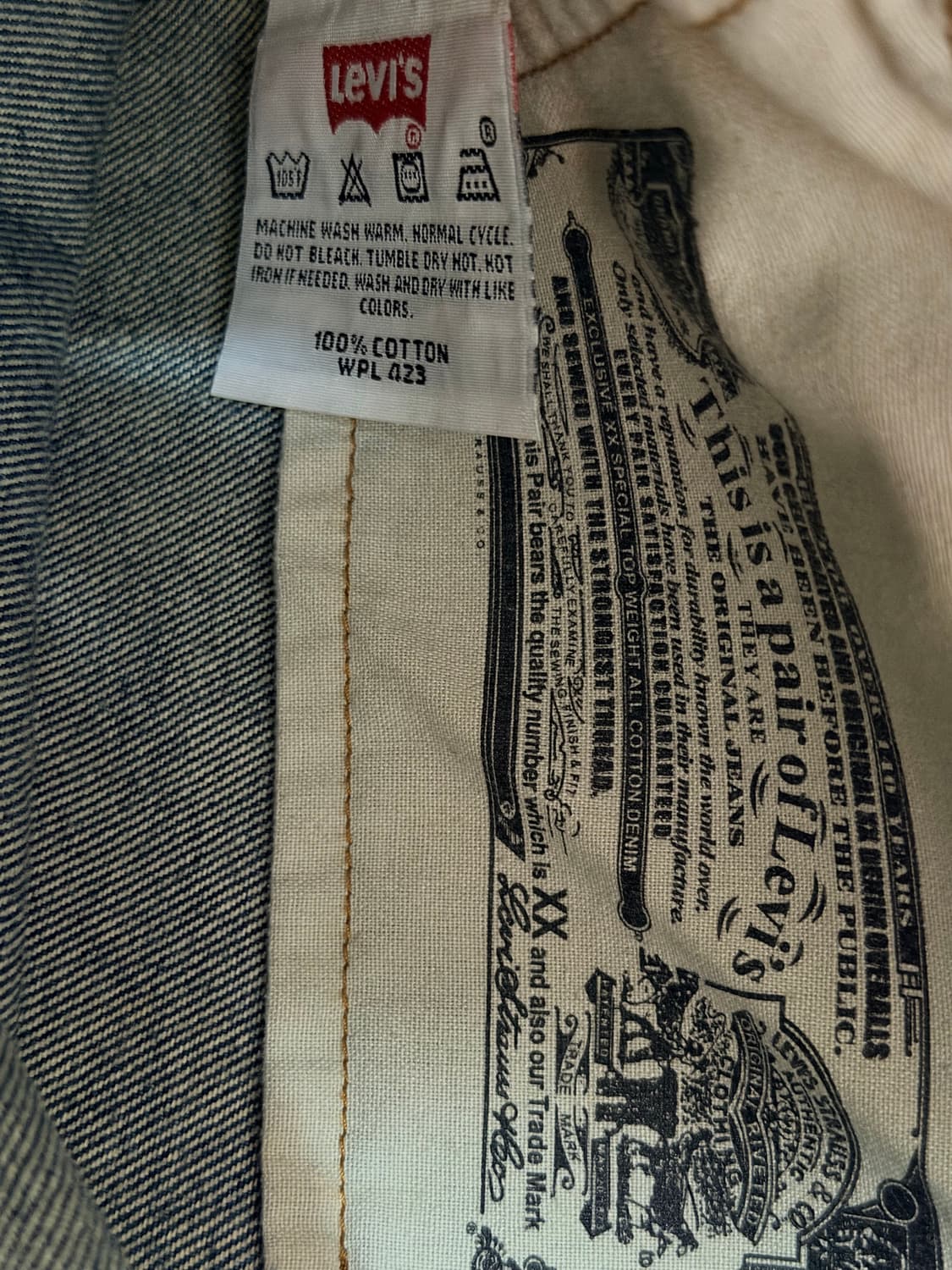 리바이스 501-0115 오리지널 레귤러 핏 상품이미지6