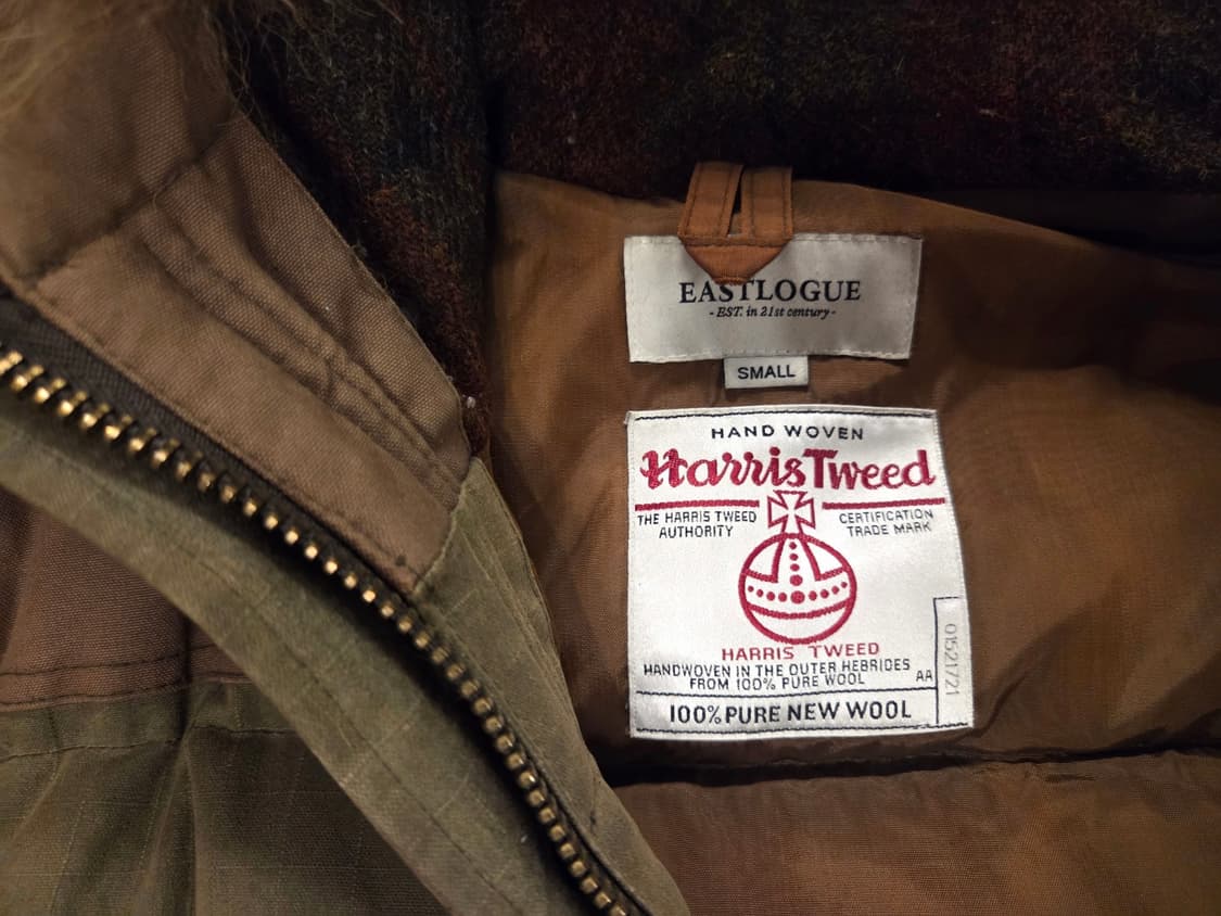 이스트로그 해리스트위드 구스다운자켓  상품이미지9