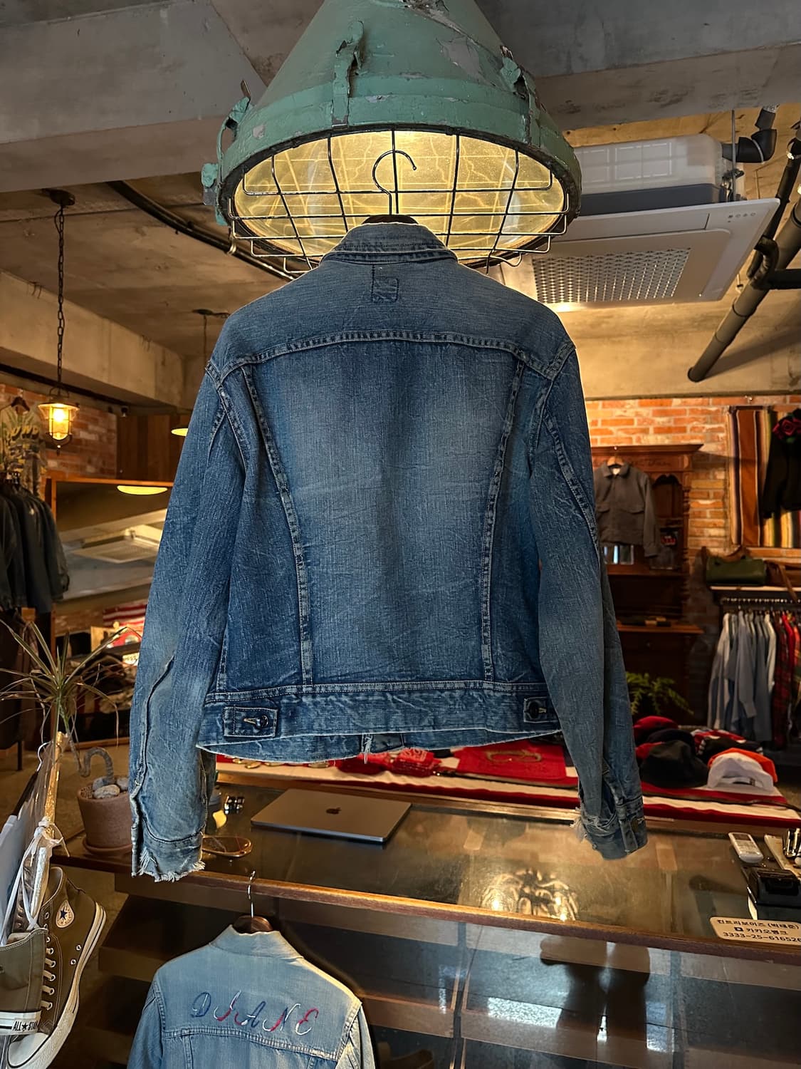 60s USA LEE 빈티지 리 101-J 데님 자켓 101J 상품이미지4