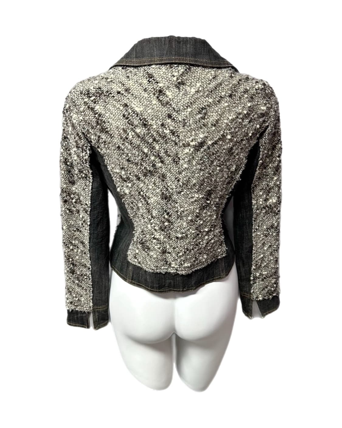 Cimoda 데님 트위드 자켓 상품이미지2