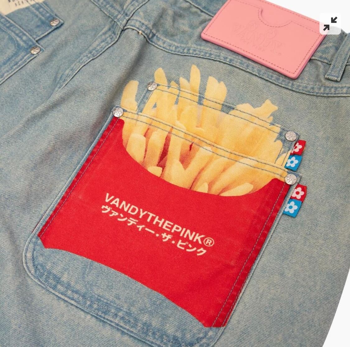 반디더핑크 데님 상품이미지4