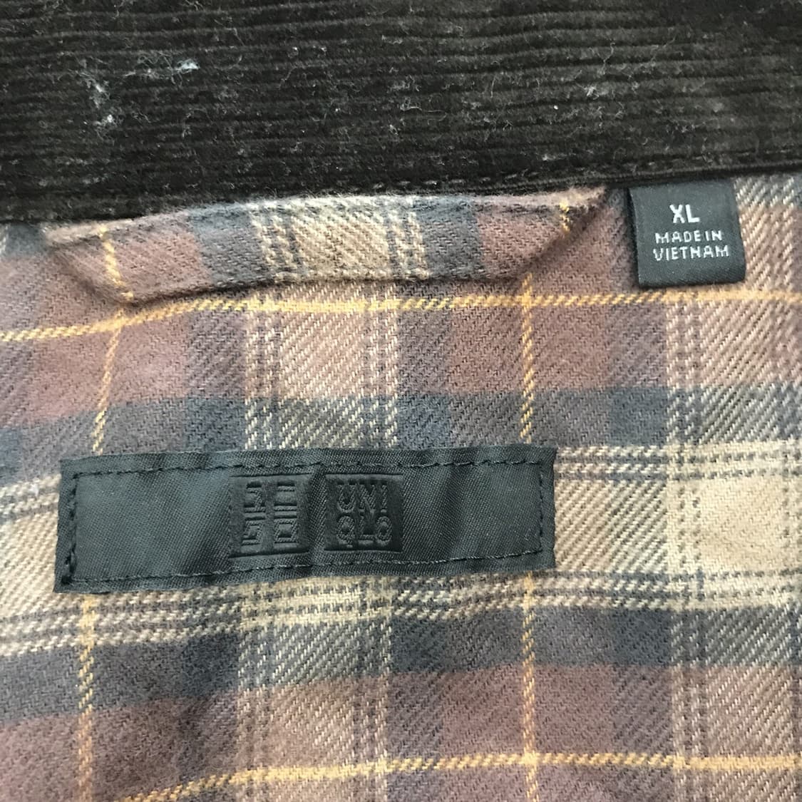 유니클로 헌팅자켓 브라운 [XL] 상품이미지5