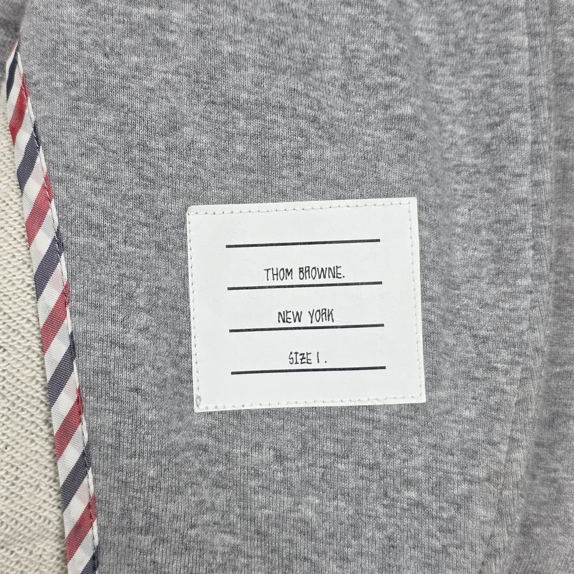 톰브라운 4바 코튼 져지 블레이저 자켓 상품이미지6