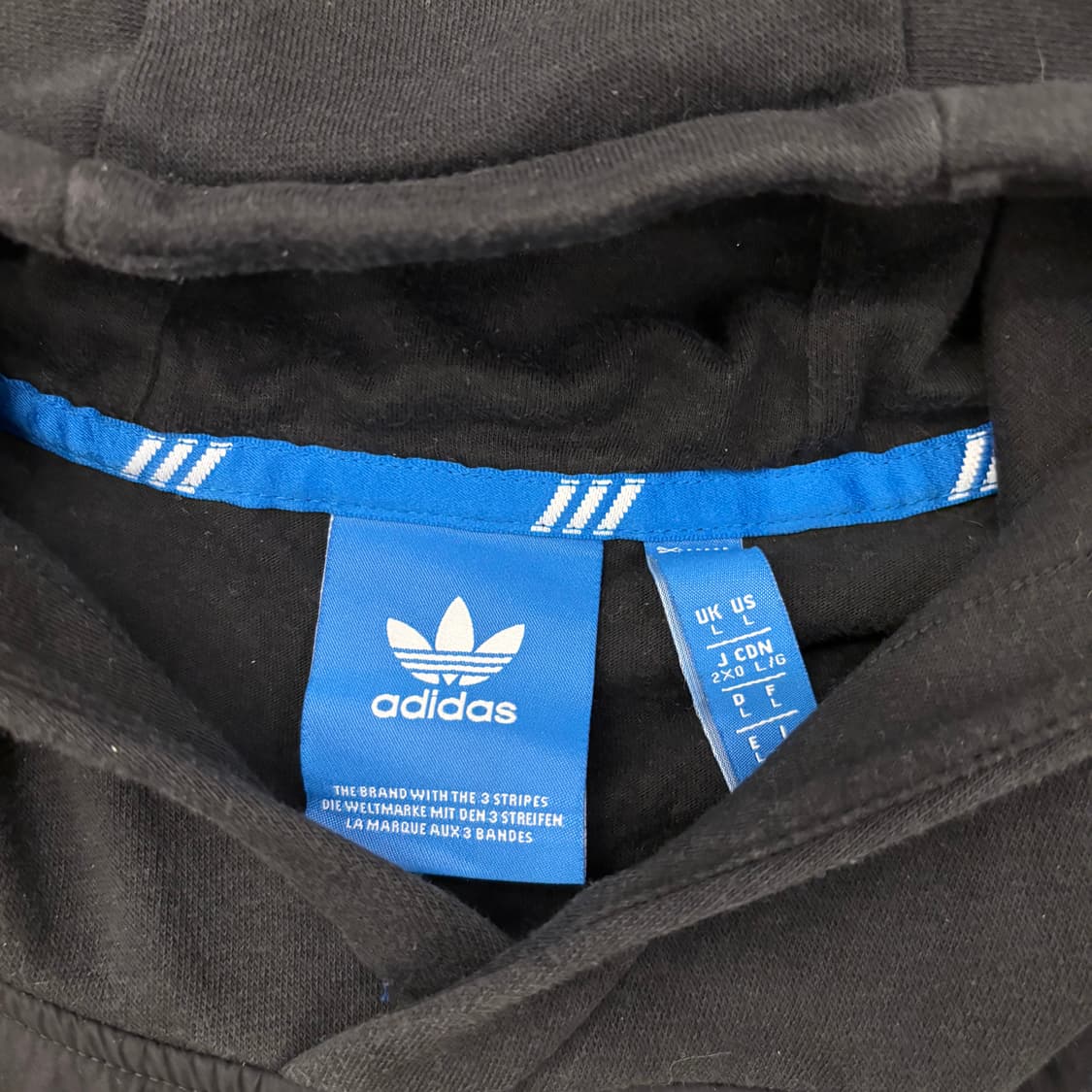 아디다스 스몰로고 코튼 폴리 후드티 상품이미지3