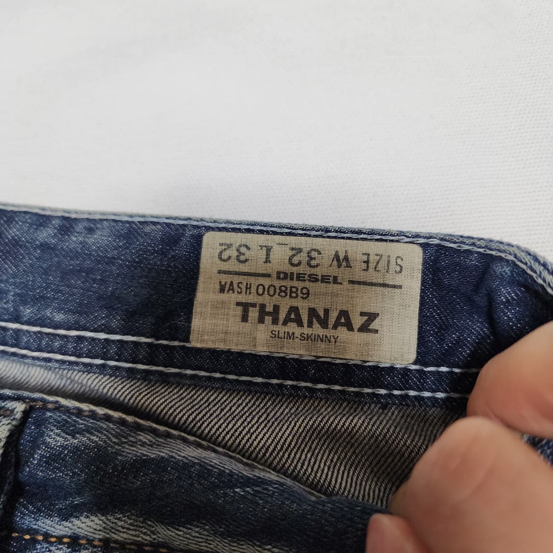 디젤 THANAZ 워싱 디스트로이드 팬츠 상품이미지8