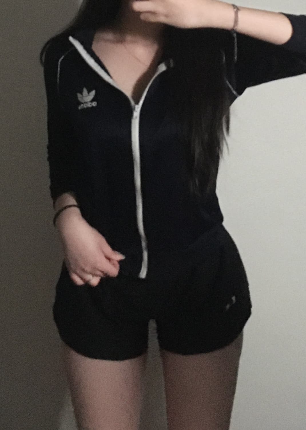 아디다스 기모 슬림핏 져지 상품이미지1