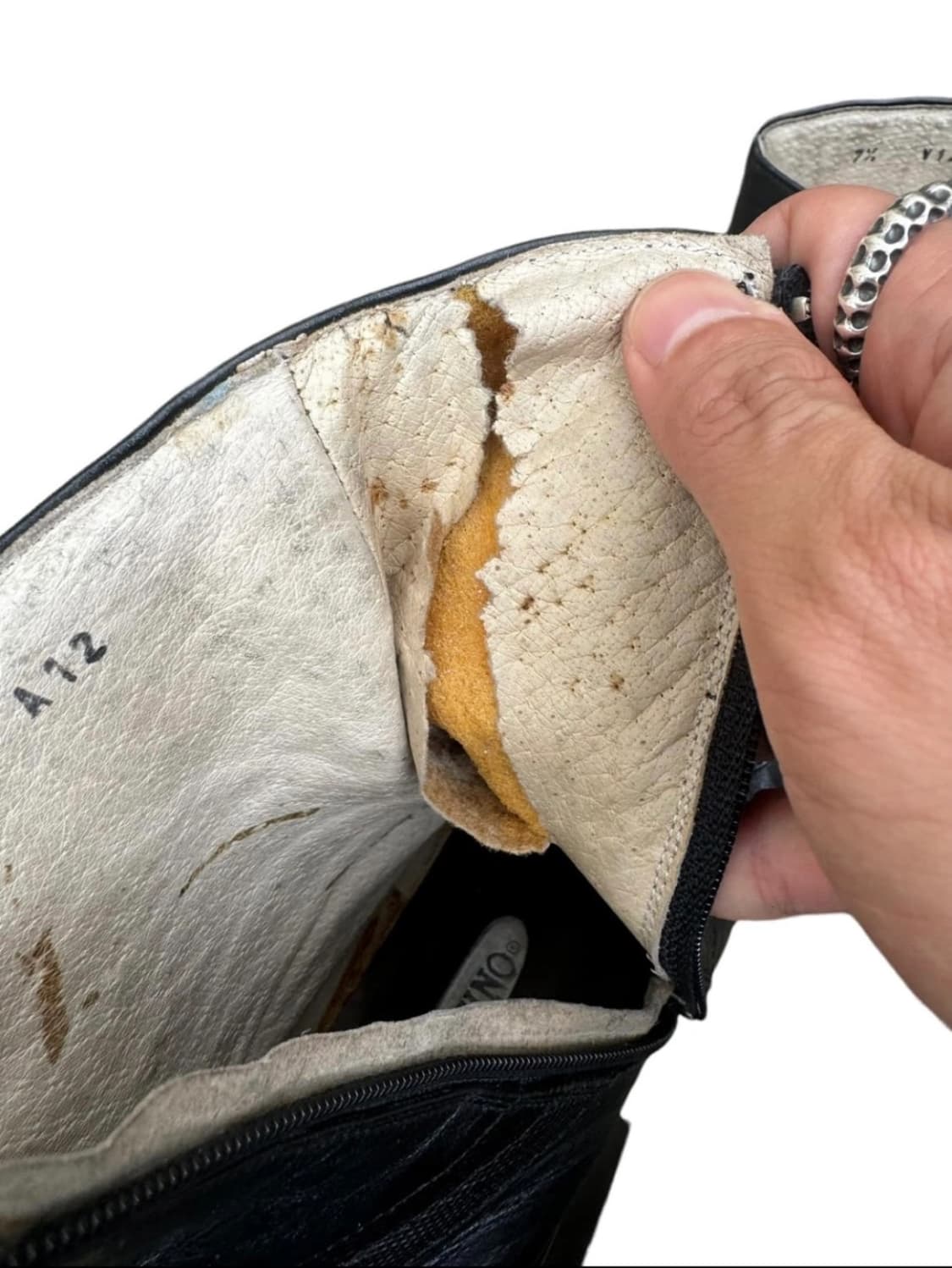 발렌티노 빈티지 레더 부츠 260 상품이미지9