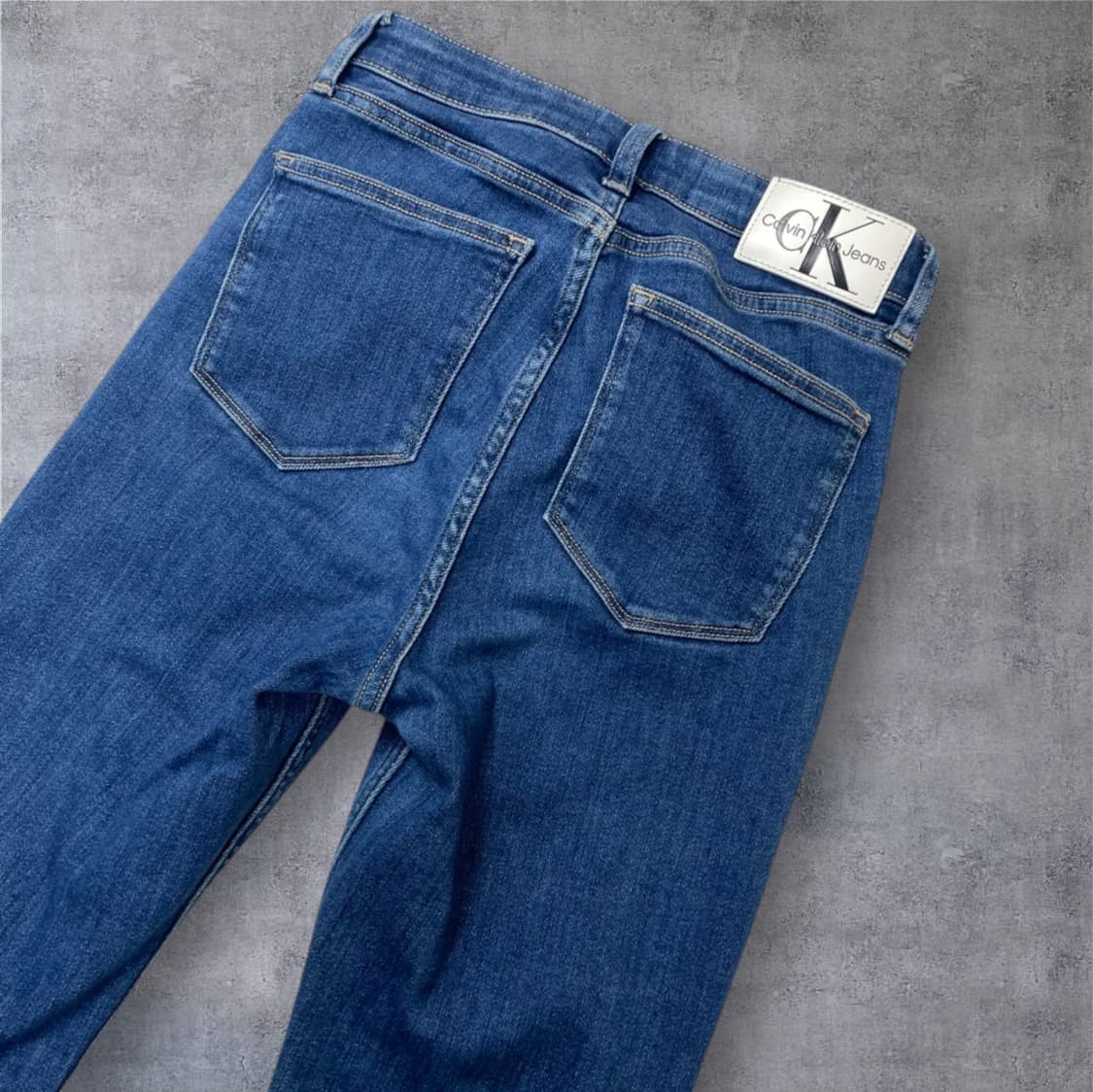 캘빈클라인 Calvin klein 중청 하이라이즈 플레어 데님팬츠 24 상품이미지7