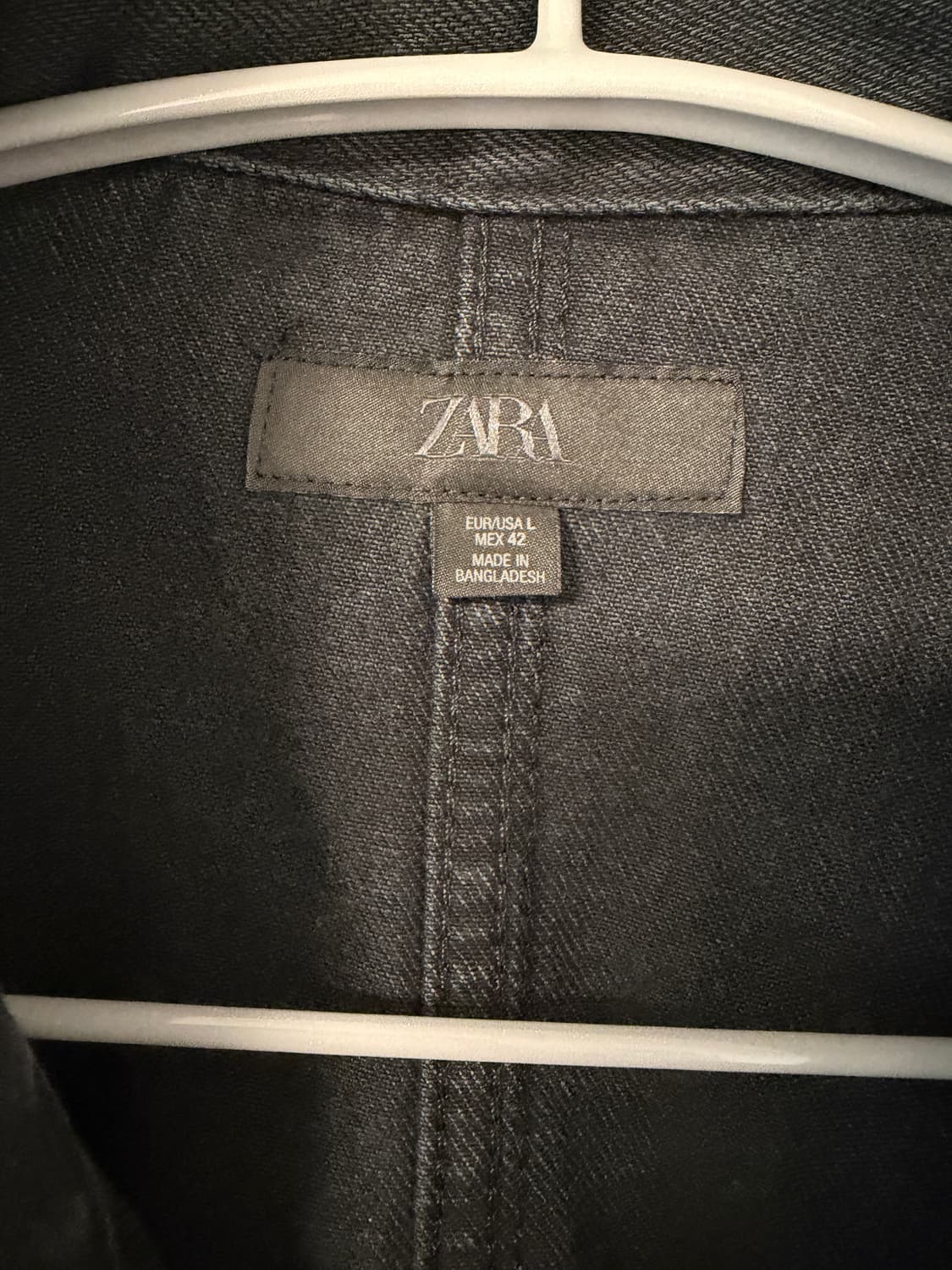 ZARA 워크웨어 자켓 L (블랙) 상품이미지6