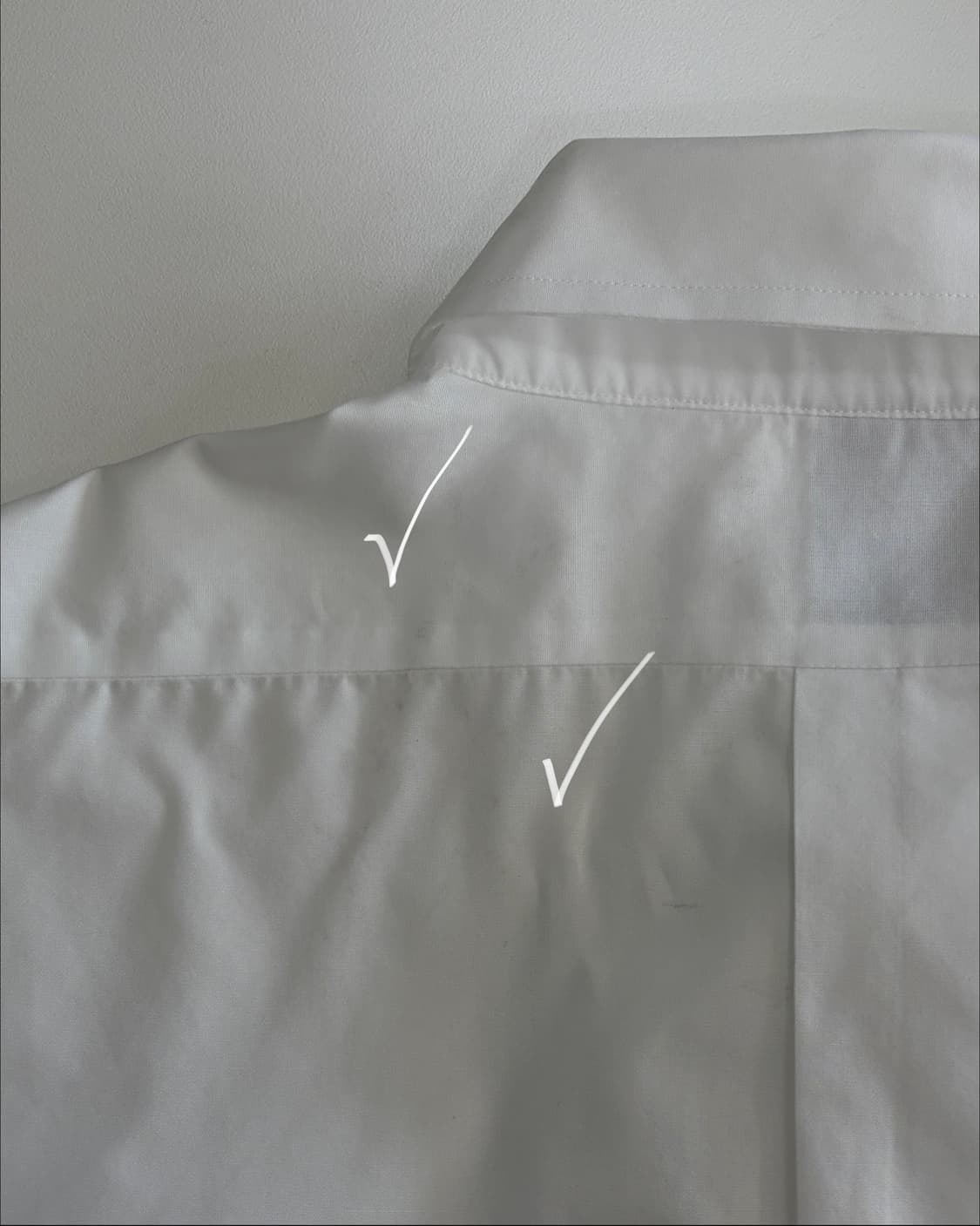 [XL-2XL]브룩스브라더스 수피마 코튼 화이트 반팔 셔츠 상품이미지10