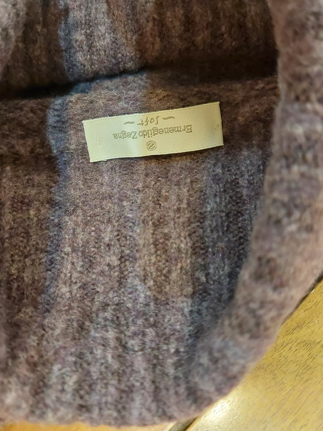 에르메네질도 제냐 터틀넥 니트 스웨터 105사이즈 상품이미지7