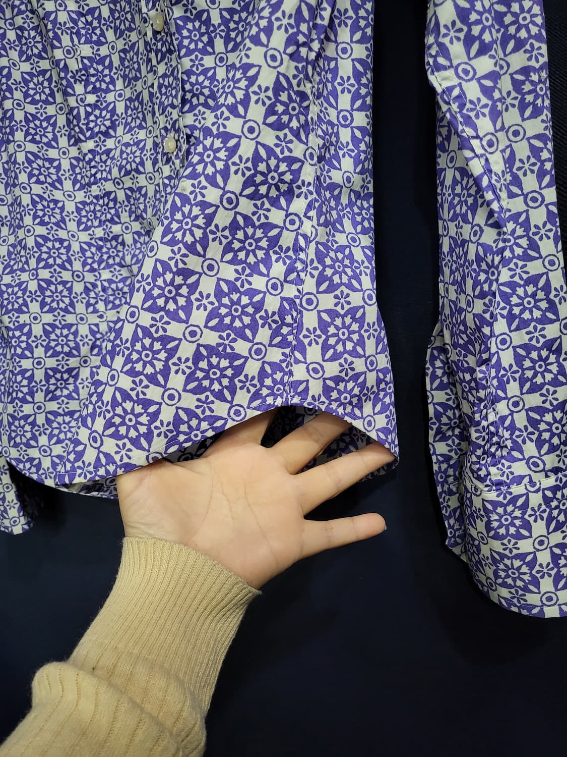 에트로 패턴 셔츠남방 상품이미지5