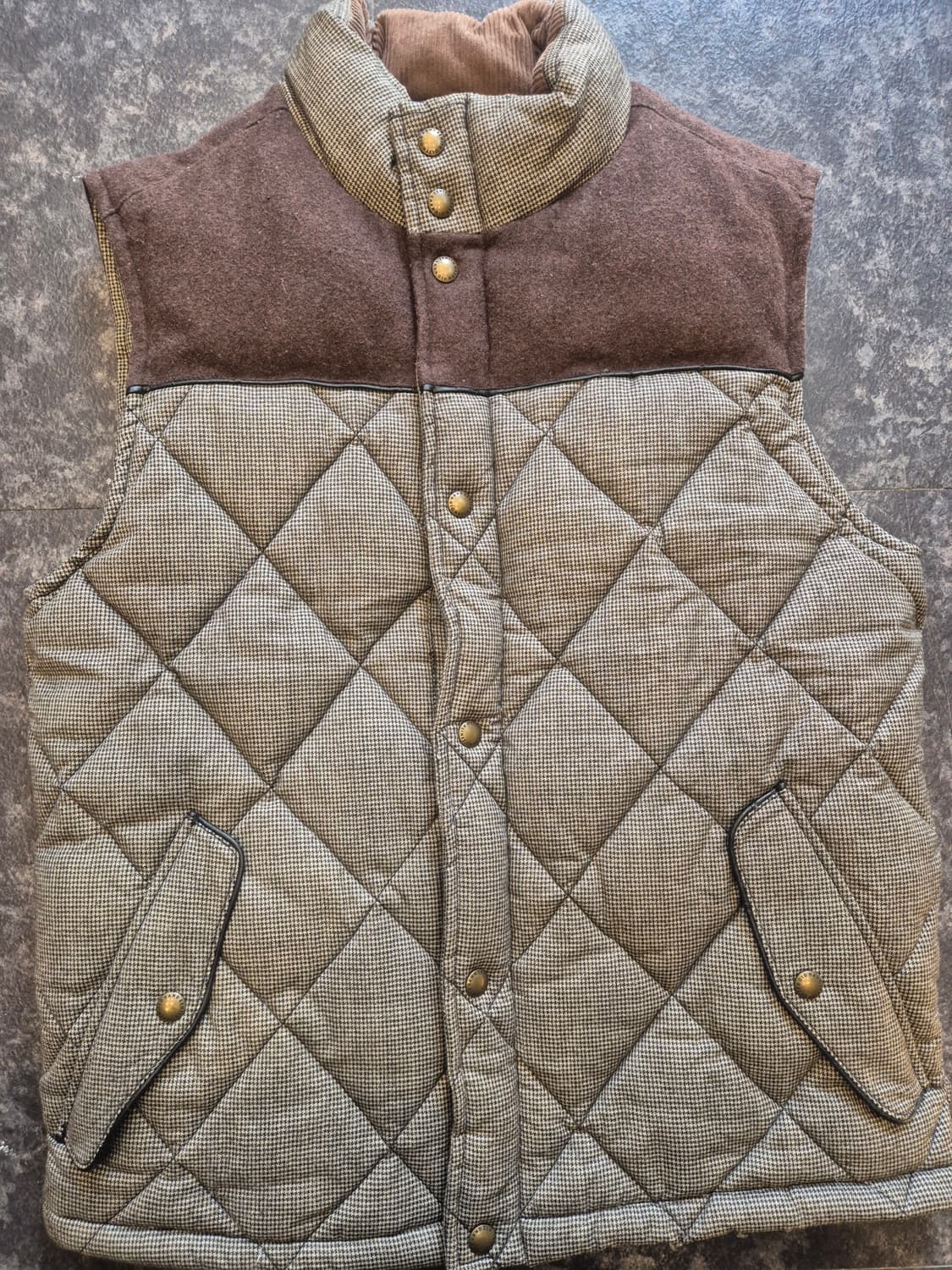 올젠 Terra Nova 남성 퀼팅 조끼 - 100사이즈 상품이미지3