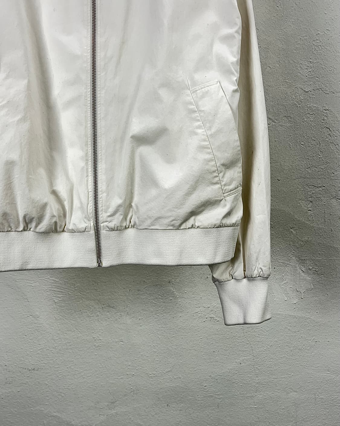 프레드페리 x 마가렛 호웰 화이트 코튼 테니스 봄버 자켓 상품이미지5