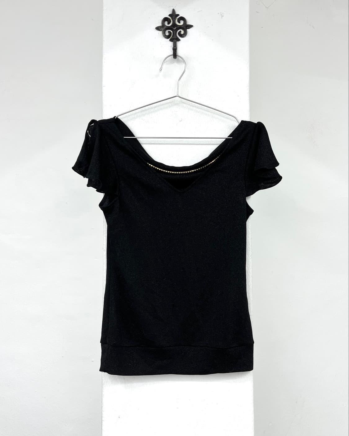 chain drape glitter short sleeve 상품이미지4