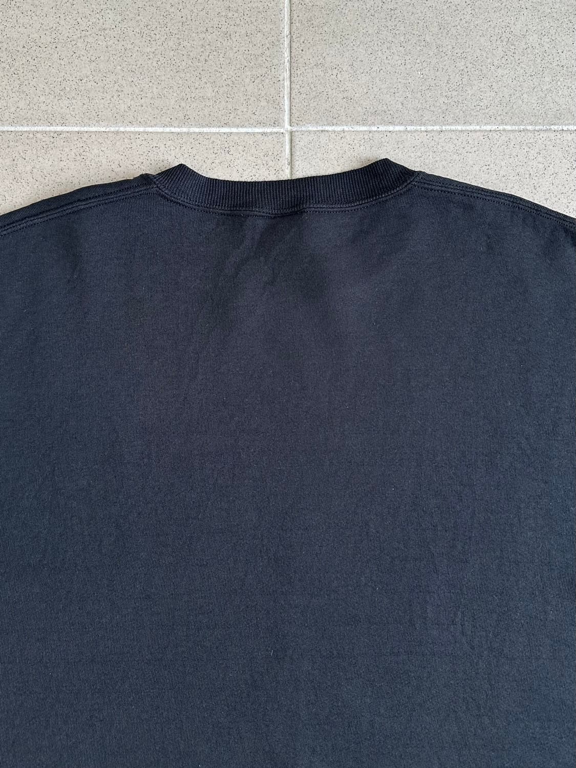 90s 빈티지 러셀 스웻셔츠 블랙 XL USA 상품이미지4