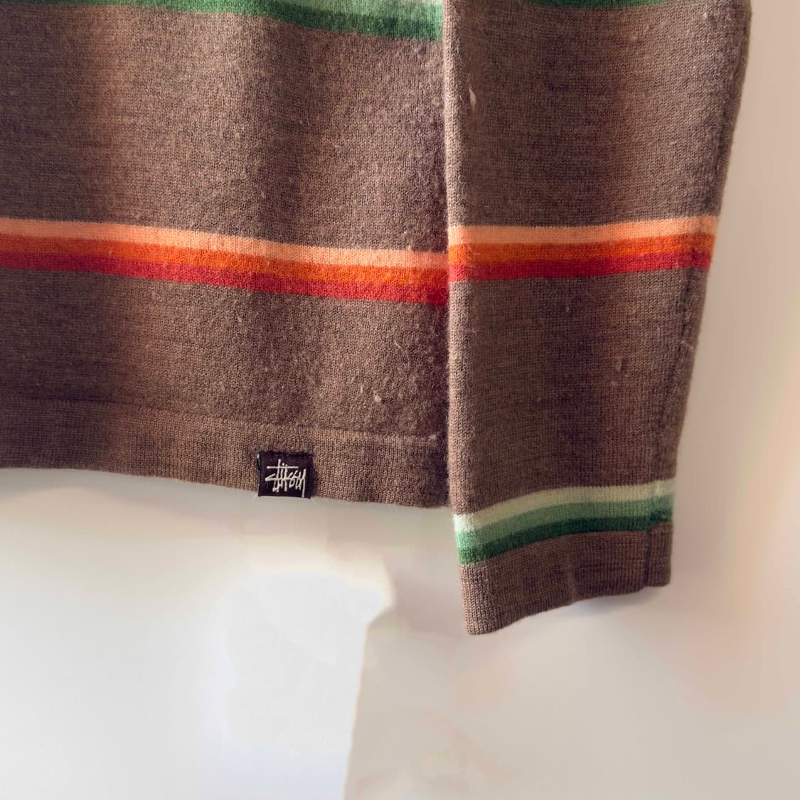 스투시 스트라이프 울 니트 상품이미지3