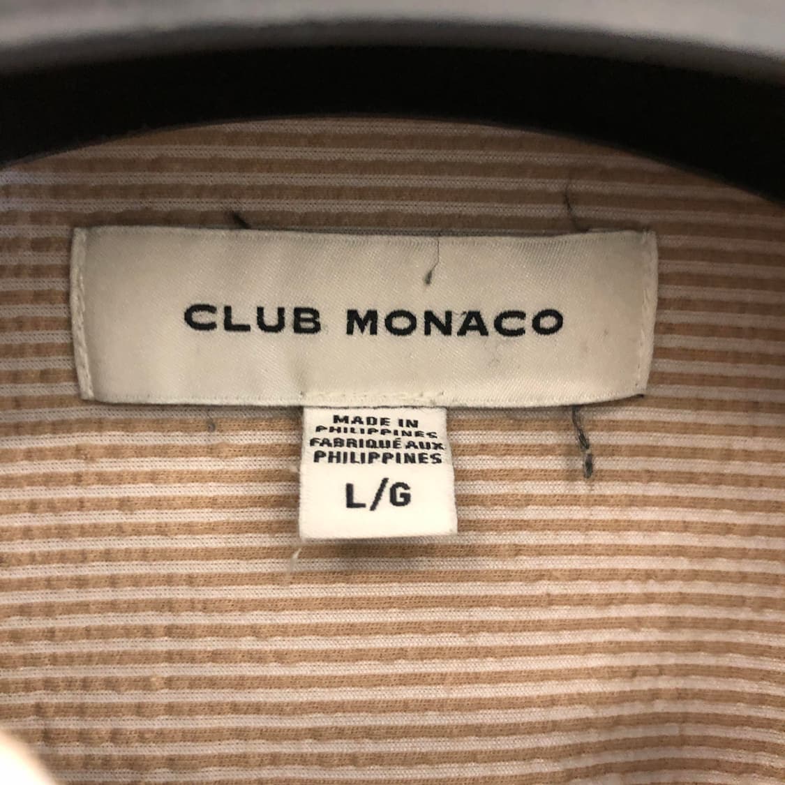 클럽모나코 시어서커 린넨혼방셔츠 105 상품이미지5