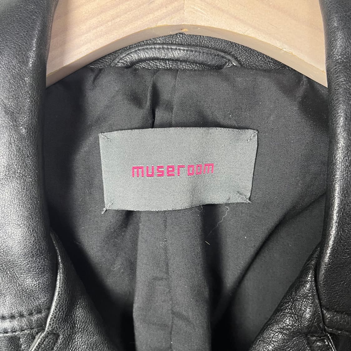 [MuseRoom] 뮤즈룸 리얼레더 라이더자켓 상품이미지4