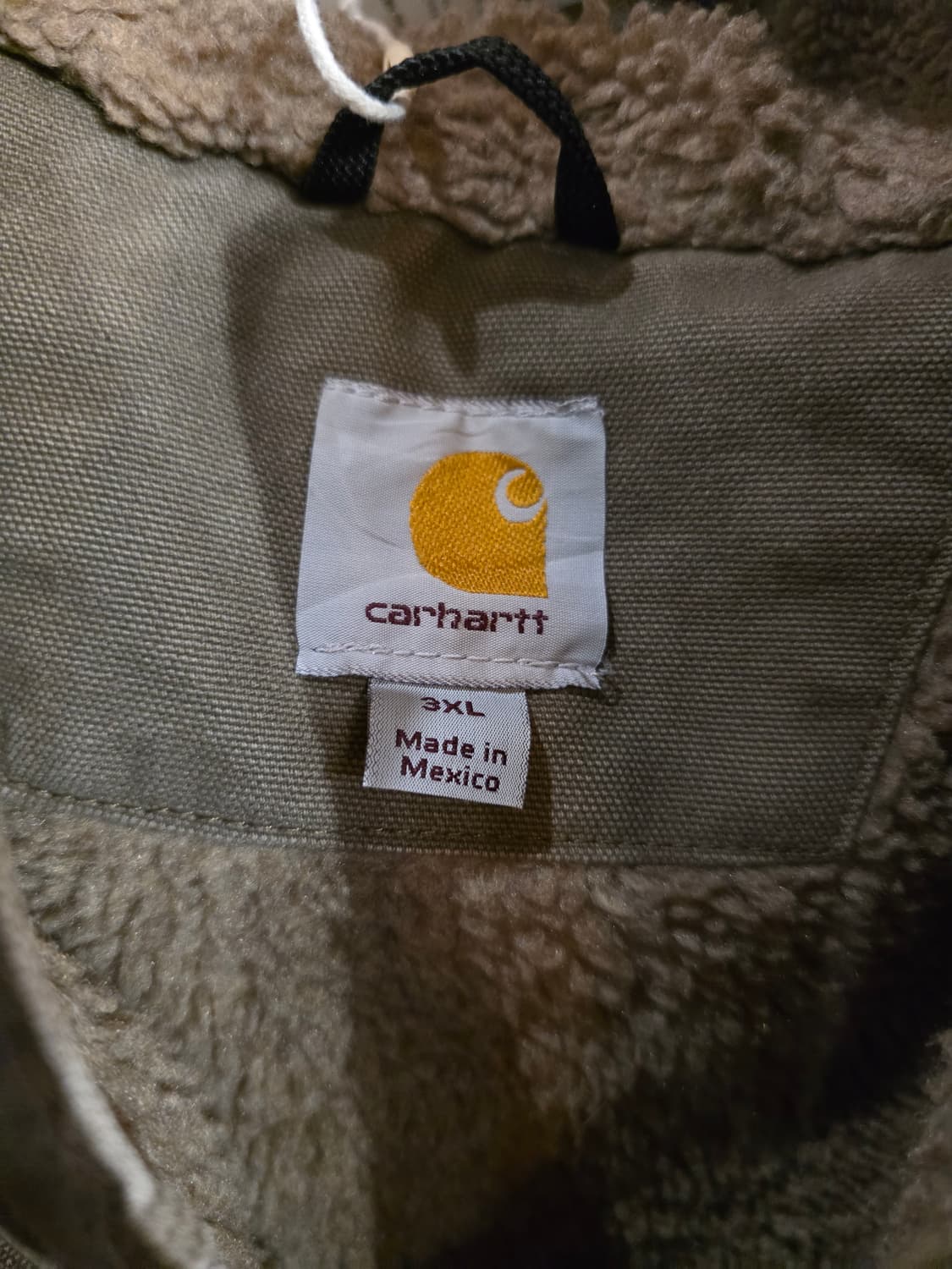 15s 칼하트 J284-LBR 쉐르파 자켓 3XL 상품이미지9