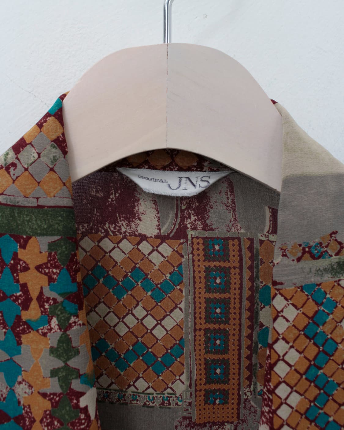 일본 빈티지 패턴 싱글 자켓 상품이미지2