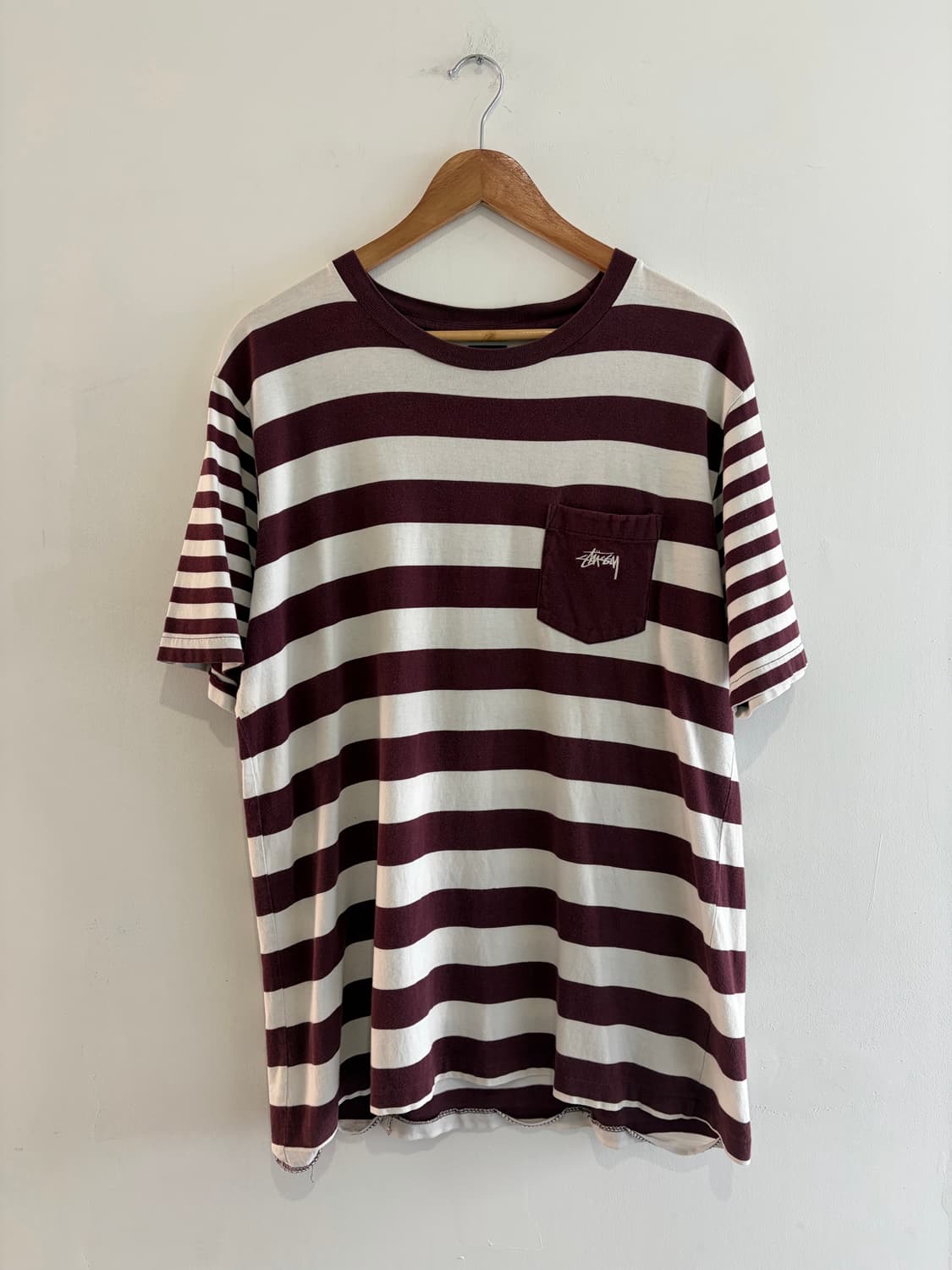 스투시 단가라 pk 숏슬리브 L 상품이미지1