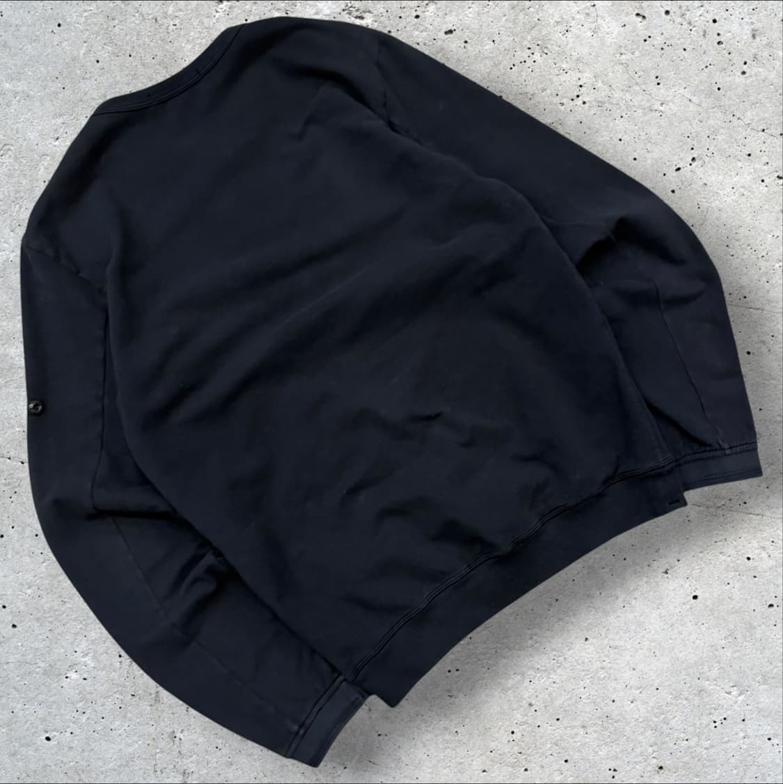 [M] 19ss 스톤아일랜드 블랙 맨투맨 수입택 D833 상품이미지2
