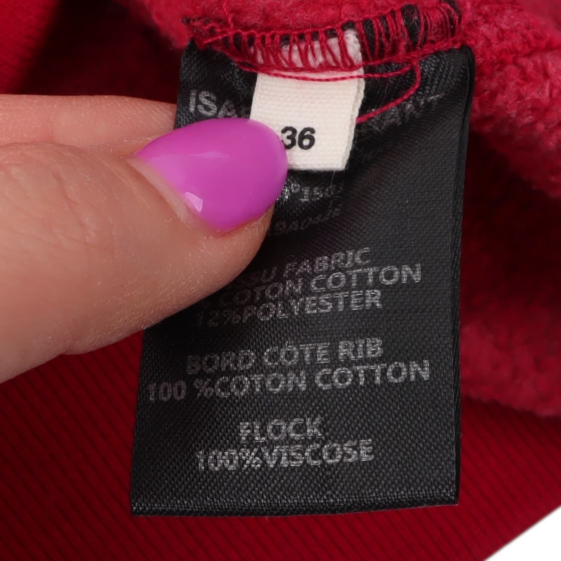 이자벨마랑 벨벳 로고 스웻셔츠 상품이미지9