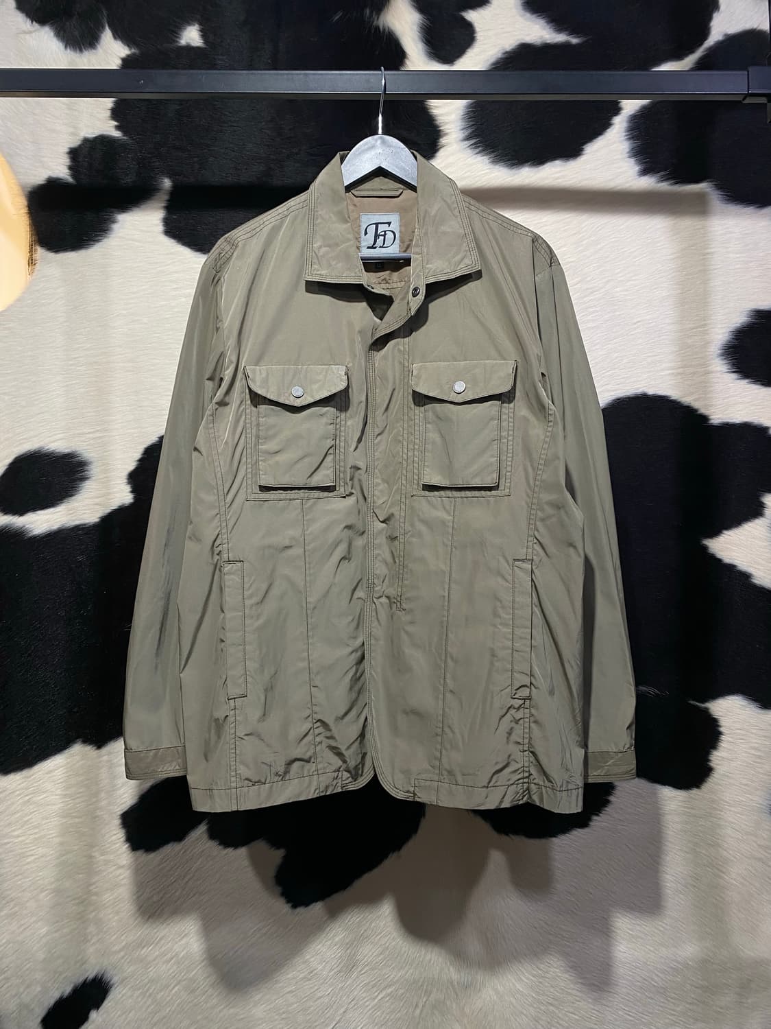 Fidato 나일론 카키 포켓자켓 상품이미지3