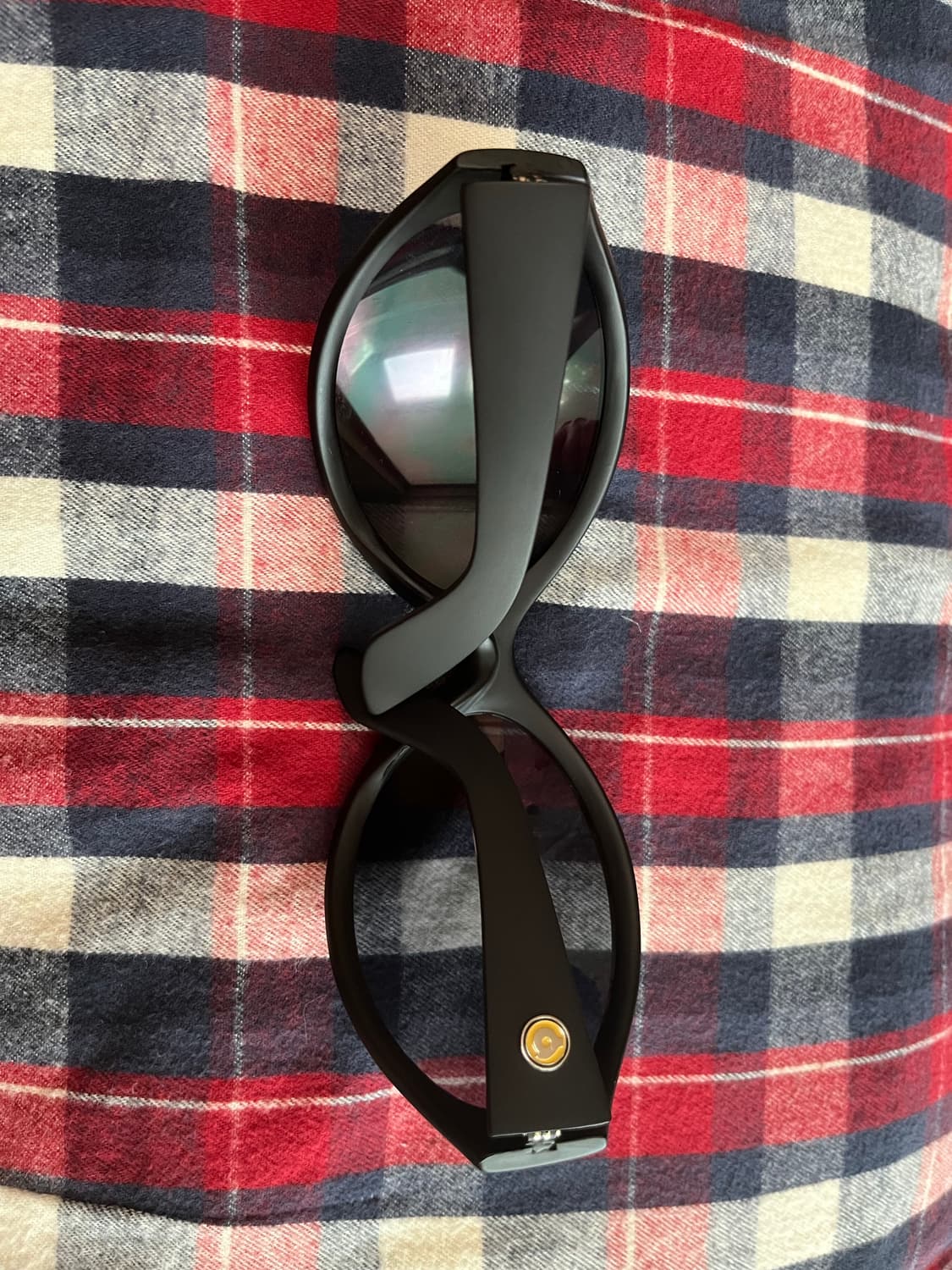 Global Eyeware 오버사이즈 매트 블랙 히데 선글라스 상품이미지6