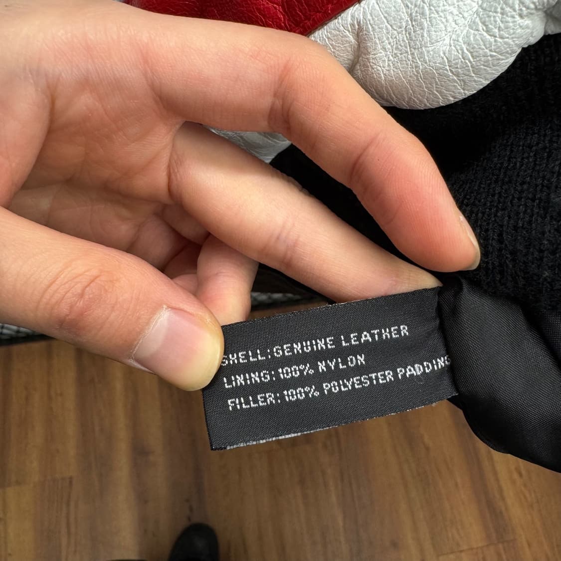 90s 바시티자켓 체이스 레이스웨어 데일 언하트 나스카 블랙 레드 상품이미지9