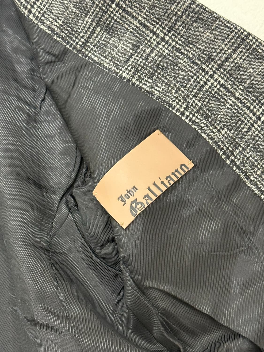 존 갈리아노 john galliano 10AW Glen check up 상품이미지7