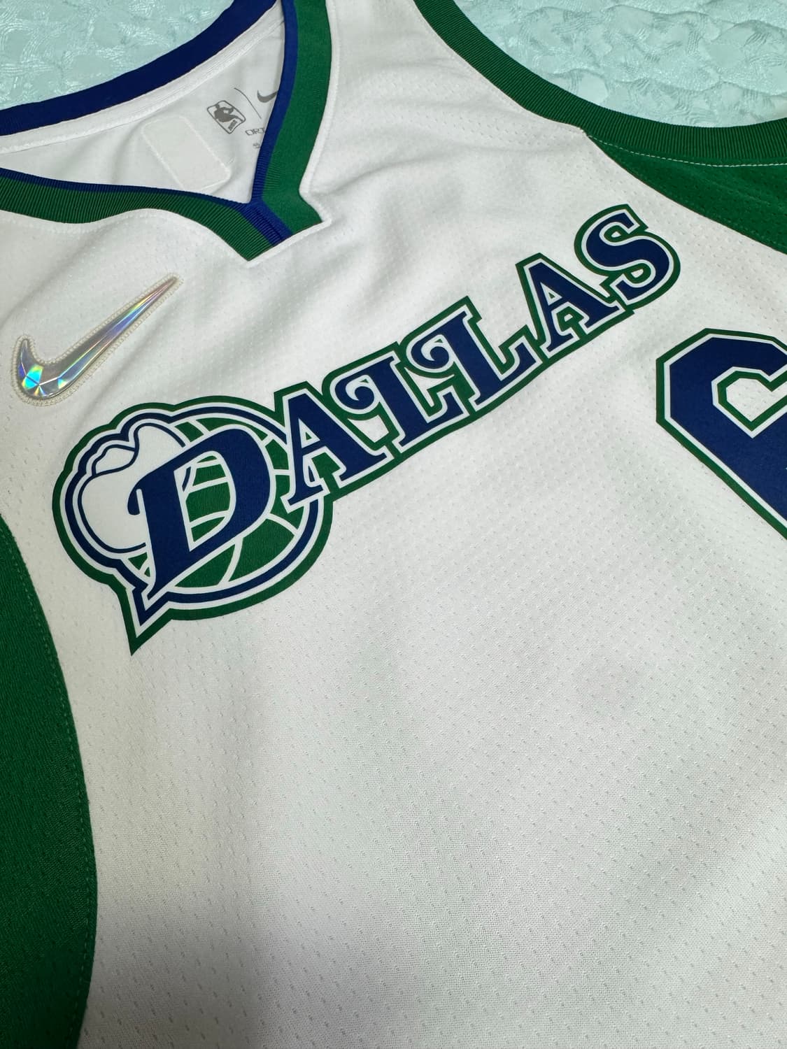 75주년 한정판 포르징기스 댈러스 스윙맨 져지 NBA 유니폼 - L 상품이미지1