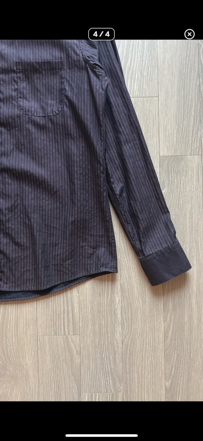 드리스반노튼 스트라이프 셔츠 상품이미지4