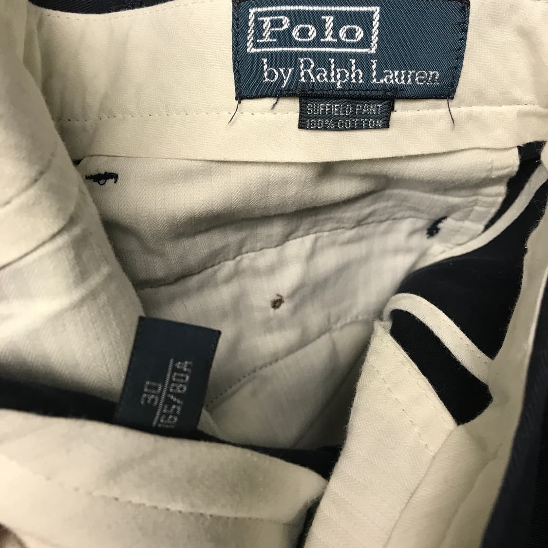 폴로 랄프로렌 네이비 치노 팬츠 30(W) 상품이미지6