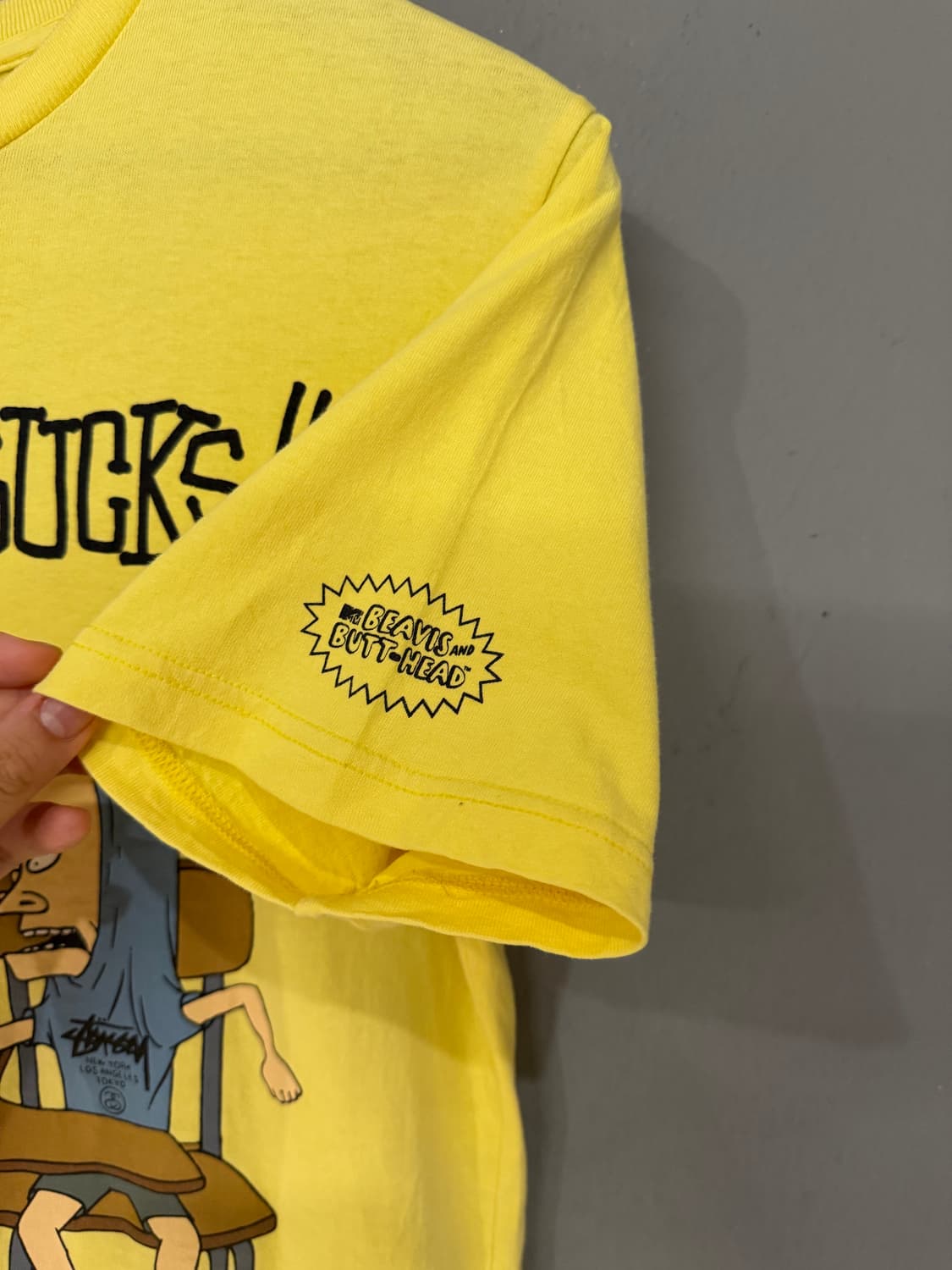 Stussy X Beavis and Butthead t-shirt 상품이미지7