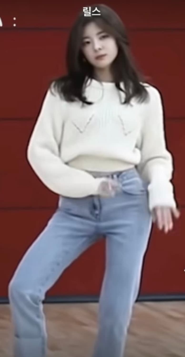 렉토 아이보리/크림베이지 니트 스웨터 상품이미지5