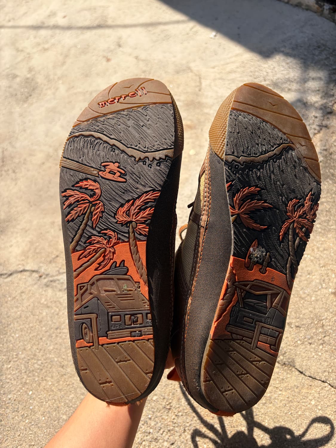 Merrell 하이탑 캔버스 레더 스니커즈 상품이미지8