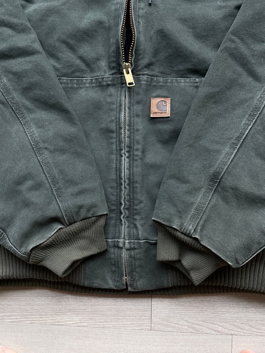 칼하트 j130 mos 모스 액티브 샌드스톤 상품이미지6