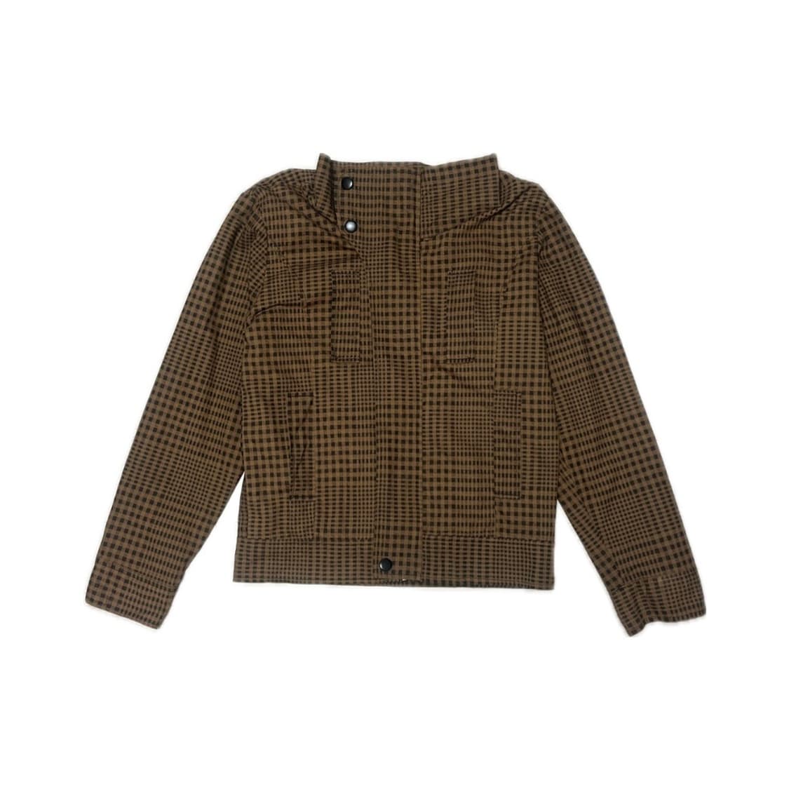 빈티지 체크 자켓 상품이미지1