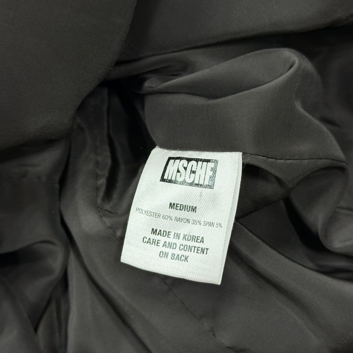 미스치프 자켓 원피스 코트 브라운 M 상품이미지4