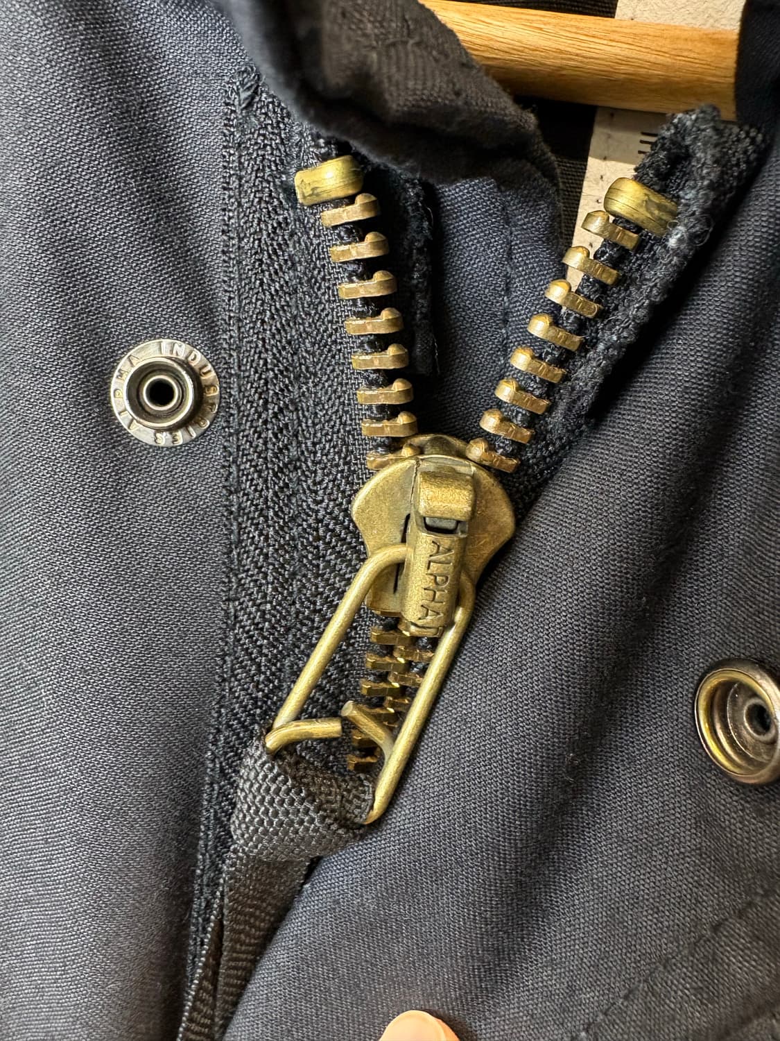 알파인더스트리 M65 필드 자켓 블랙 상품이미지6