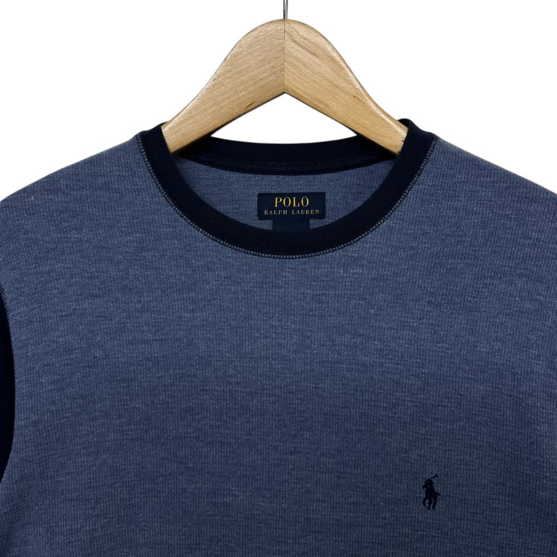 폴로 포니 라운드 와플 롱슬리브 긴팔 상품이미지2