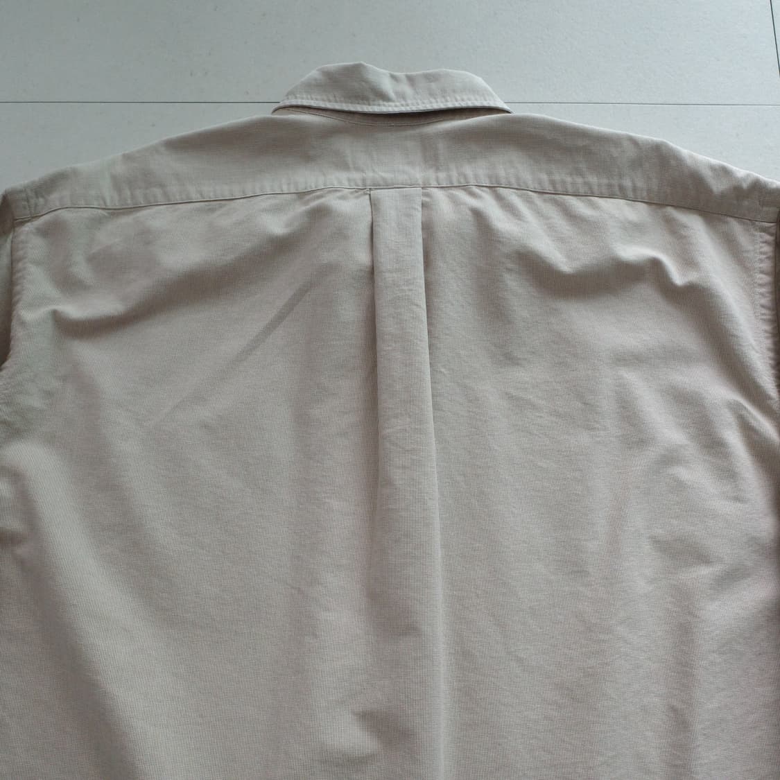 90s 폴로 랄프로렌 빅셔츠 카키 버튼다운 옥스포드 셔츠 L 상품이미지7