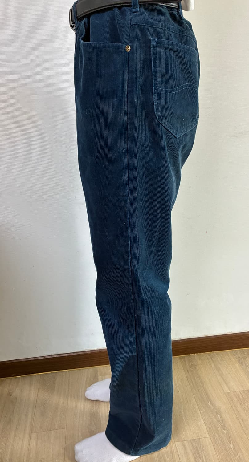 Lee 코듀로이 블루 팬츠 상품이미지1