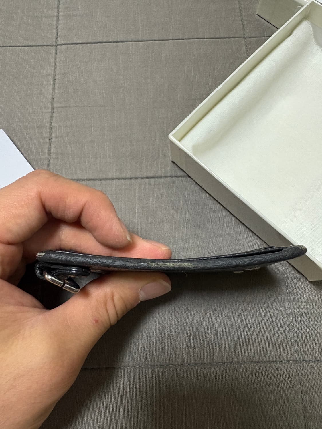 메종 마르지엘라 키링 카드지갑 블랙 상품이미지5