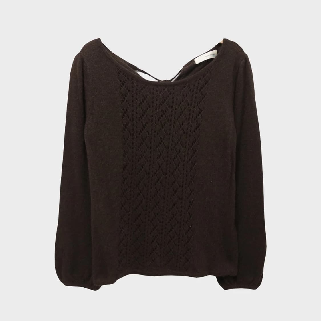 JANIS MARKET 펀칭 앙고라 혼방 니트 62395 상품이미지1