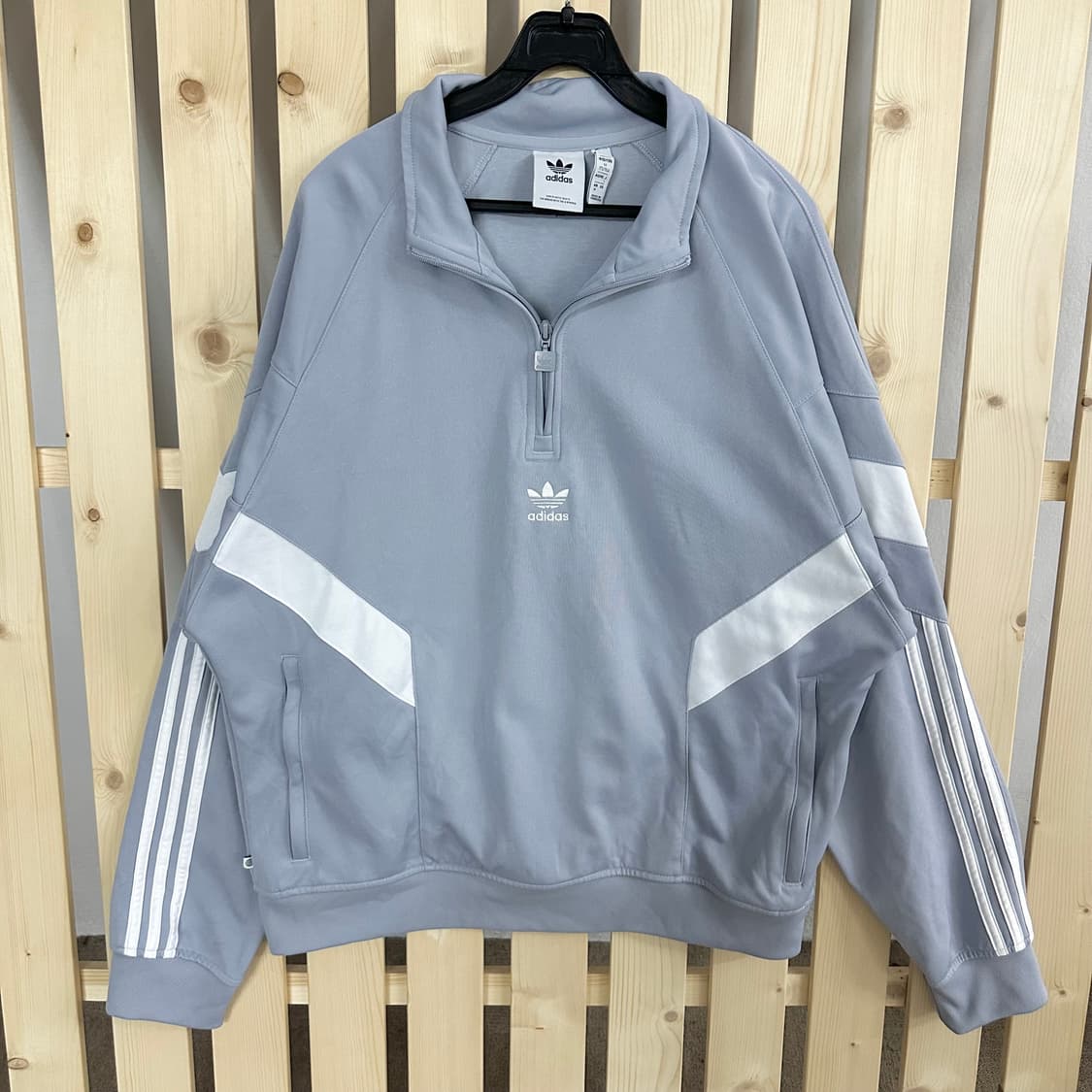 (L) 아디다스 반집업 맨투맨 상품이미지1
