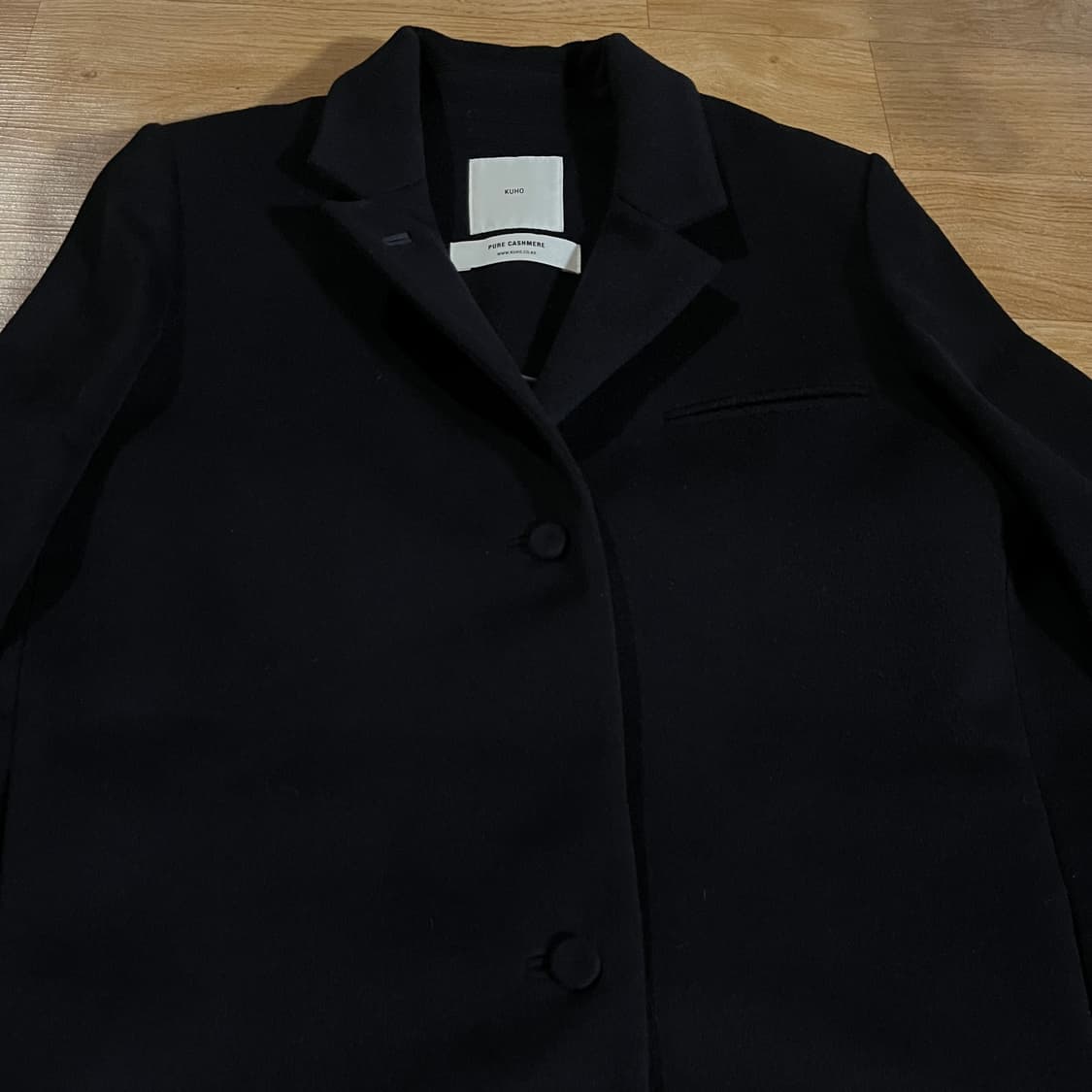 [여66] 구호 캐시미어100 코트 상품이미지2