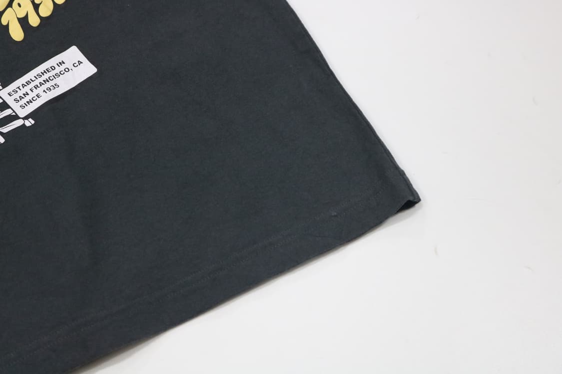 벤데이비스 빈티지 백로고 그래픽 차콜 반팔 티셔츠 (M) 상품이미지4